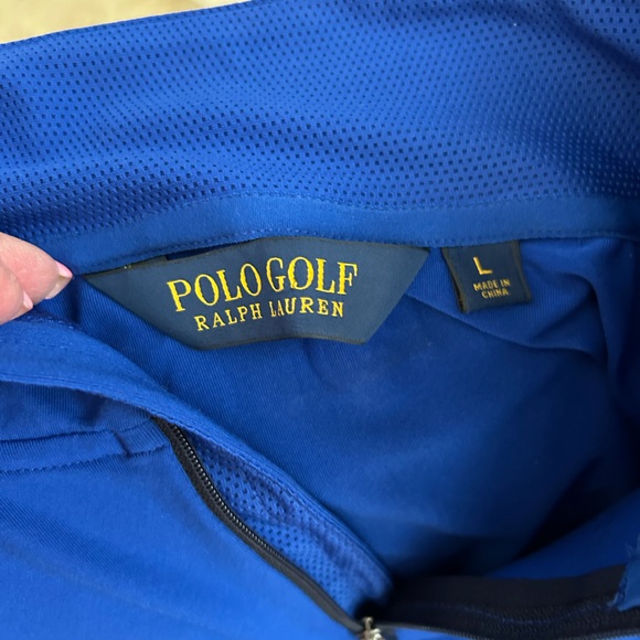 Ralph Lauren Polo Golf Royal Blue Performance Pullover - Picture 6 of 7